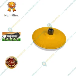 Sharp Gold 13000 RPM Valcro-Pad for Wood, Metal & Stone (Pack Of 5 Pcs)